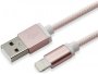 Kabel SBOX Lightning(m) na USB-A(m), 1.5m, zlatno rozi