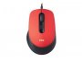 Miš MS FOCUS C122, žičani, crveni