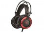 Slušalice + mikrofon MS ICARUS C305, gaming, žičane, crne