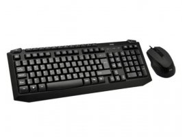  Tipkovnica + miš MS MASTER C300, set, žičani, crni