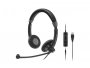 Slušalice za PC EPOS | SENNHEISER IMPACT SC 75 USB MS, 3.5mm, naglavne, mikrofon, crne