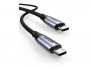 Kabel UGREEN USB Type C 3.1 Gen2 na USB Type C, 100W, 5A, PD 2.0, QC, 10 Gbps, 1m