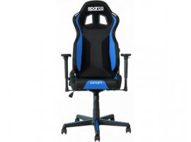 Gaming stolica SPARCO Gaming Grip, crno-svijetlo plava