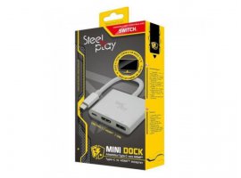 USB-C HUB STEELPLAY USB/USB-C/HDMI, adapter