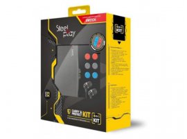  Zaštitna oprema STEELPLAY, za Nintendo Switch, 11u1 + 2 zaštite maske za Joy-Con