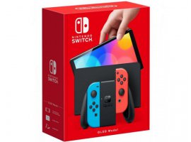  Igraća konzola NINTENDO SWITCH OLED, crveni i plavi Joy-Con