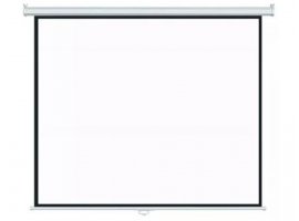  Projektorsko platno E-VIEW MS200, 203x203cm, zidno