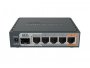 Router MIKROTIK hEX S (RB760iGS), 5x Ethernet, USB, 880MHz, 256MB RAM, RouterOS L4