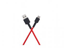  Kabel XIAOMI USB-C(m) na USB-A(m), 1m, pleteni, crveni