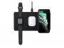 Bežični punjač SATECHI Trio Wireless Charging Pad (Apple Watch, Airpods, iPhone), crni (ST-X3TWCPM)