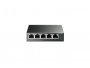 Mrežni switch TP-LINK TL-SG105PE, 10/100/1000 Mbps, Gigabit Ethernet, 5-port, Easy Smart PoE, 4-port PoE+, metalno kućište