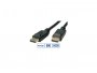 Video kabel ROLINE DisplayPort DP(m) na DP(m) v1.4, 8K, 5.0m, pozlaćeni konektori, crni