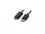 Video kabel ROLINE DisplayPort DP(m) na HDMI(m) v1.2, 2.0m, pozlaćeni konektori, crni