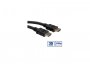 Video kabel ROLINE HDMI(m) na HDMI(m), 5.0m, s mrežom, crni