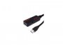 Kabel ROLINE USB-A(m) 3.2 na USB-A(ž), produžni, aktivni, 5V, 10m, crni