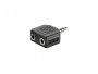 Audio adapter ROLINE VALUE adapter 3.5mm(m) na 2×3.5mm(ž)