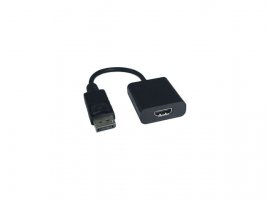  Video adapter ROLINE VALUE adapter/kabel DisplayPort - HDMI, M/F, v1.4, HDR 10, 4K60, 0.15m