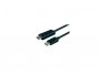 Video kabel ROLINE VALUE DisplayPort DP(m) na HDMI(m) v1.2 4K, 1.0m, crni