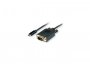 Video kabel ROLINE VALUE USB-C(m) na VGA(m), 1.0m, crni