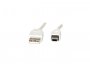 Kabel ROLINE VALUE Mini USB(m) 2.0 na USB-A(m) 2.0, 0.8m, bijeli