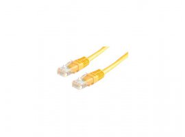 Mrežni kabel U/UTP Cat6 ROLINE Value, 5 m, žuti