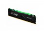 Memorija KINGSTON 16 GB DDR4, 3200 MHz, DIMM, Fury Beast RGB, CL16, Dual Rank, KF432C16BB1A/16