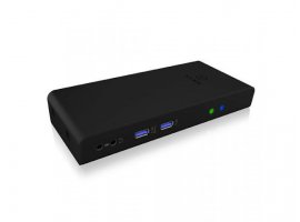  Docking stanica ICY BOX IB-DK2251AC, USB 3.0, 2x HDMI up to 2K@60 Hz
