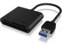 Čitač memorijskih kartica ICY BOX IB-CR301-U3, USB 3.0 Type-A, kompatibilnost: CF, SDHC/XC, microSDHC/XC