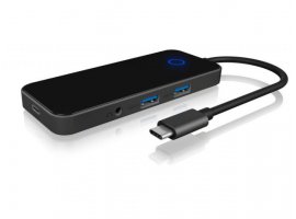 Docking stanica ICY BOX IB-DK4025-CPD, USB-C na 2x USB-A 3.0, 1x SD, 1x microSD, 1x HDMI, 1x USB-C power delivery