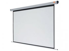 Projektorsko platno E-VIEW, 203 x 203, automatsko s motorom