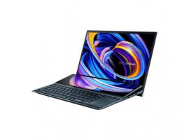  Laptop ASUS ZenBook Duo 14 UX482EA-EVO-WB713R, i7-1165G7/16GB/1TB SSD/IntelIrisXe/14