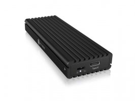  Kućište za SSD disk ICY BOX IB-1817MCT-C31, M.2 NVMe & SATA, USB 3.2 Gen 2 Type-C & Type-A, M-Key Socket, toolless, write protection