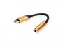 Audio adapter ROLINE GOLD USB-C(m) na 3.5mm(ž), 0.13m