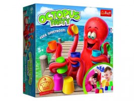  Društvena igra, OCTOPUS PARTY, 1-3 igrača, dob 5+