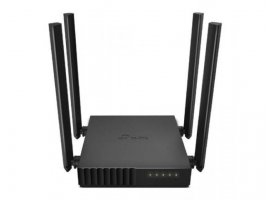  Router TP-LINK Archer C54, AC1200 Wireless Dual Band, 867 at 5 GHz +300 Mbps at 2.4 GHz, 802.11ac/a/b/g/n, 1x WAN, 4x LAN, 4x external 5 dBi antennas, support MU-MIMO