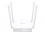 Router TP-LINK Archer C24, AC750 Dual-Band Wi-Fi, 433 Mbps/5 GHz + 300 Mbps/2.4 GHz, 802.11ac/a/b/g/n, 1x WAN, 4x LAN, 4x fixed antennas