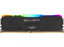  Memorija CRUCIAL 8 GB DDR4, 3200 MHz, DIMM, Ballistix RGB, CL16, black