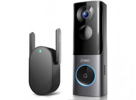  Pametno zvono XIAOMI 360 Video Doorbell X3, WiFi, 5 MP, crno