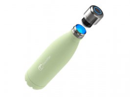  Pametna boca CRAZYCAP, 750ml, UV-LED pročišćavanje, bez BPA, žuta 