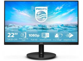  Monitor PHILIPS 221V8A, 22", VA, 1920x1080px, 4ms, VGA, HDMI