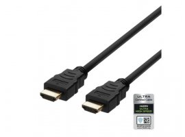  Video kabel DELTACO HDMI(m) 2.1 na HDMI(m) 2.1, 1.0m, kutija, crni