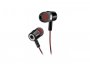 Slušalice SVEN E-108, In-ear, crno-crvene