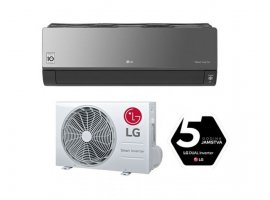  Klima uređaj LG ArtCool Black AC12BK.NSJ/AC12BK.UA3, 3,5/4,0kW, inverter, WiFi, komplet