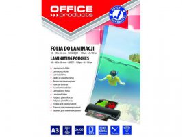 Folija za plastificiranje OFFICE PRODUCTS, A3, 100mic, 100/1, sjajna