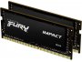 Memorija KINGSTON 32 GB (2x16 GB) DDR4, 3200 MHz, SODIMM, Fury Impact, Single Rank, CL20