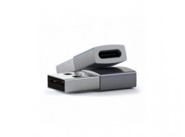  USB-C adapter SATECHI Type-A na Type-C, sivi (ST-TAUCM)