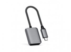  Audio adapter SATECHI Audio, USB-C PD na 3.5mm, sivi (ST-UCAPDAM)
