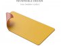 Podloga za stol SATECHI Eco Leather DeskMate, dvostrana, žuto-narančasta (ST-LDMYO)