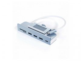  USB-C adapter SATECHI Clamp za iMac 24" (2021) (3x USB 3.0,1xLAN, 1xSD) plavi (ST-UCICHB)