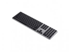  Tipkovnica SATECHI Aluminum Bluetooth za Mac, USB-C, US, siva (ST-AMBKM)